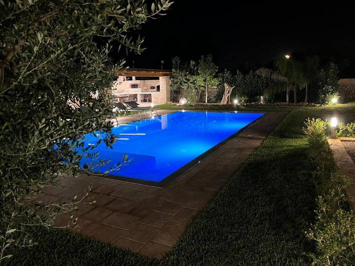 Casa vacanza per 6 persone, con panorama e piscina nonché giardino, con animali domestici in Corsano