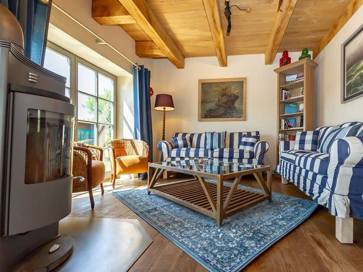 Ferienhaus für 6 Personen, mit Garten und Sauna sowie Ausblick und Terrasse, kinderfreundlich in Gager - 3