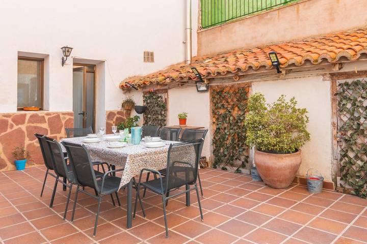 Casa rural para 11 personas, con Balcón y Terraza además de Jardín y Vistas en Villel - 4