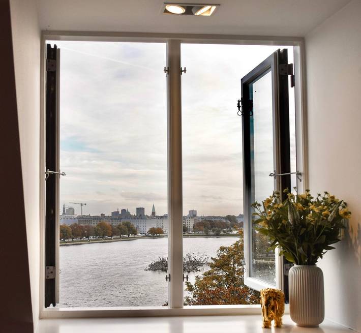 Ganze Wohnung, Zentrales Penthouse mit privater Dachterrasse in Kopenhagen, Hovedstaden