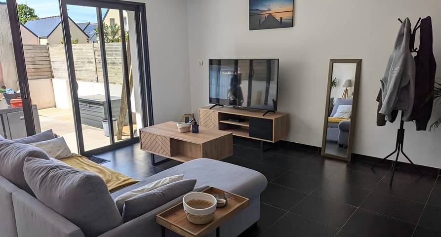 Gîte pour 4 personnes, avec terrasse, animaux acceptés