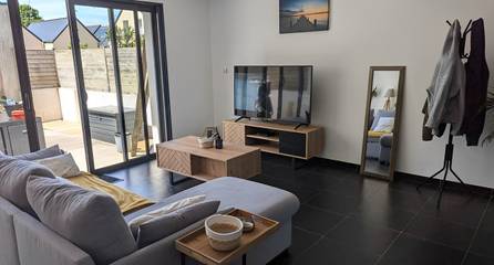 Gîte pour 4 personnes, avec terrasse, animaux acceptés à La Turballe