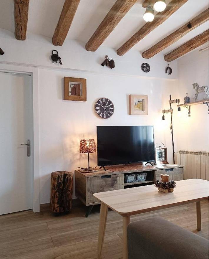 Gîte pour 4 personnes, avec balcon et vue, animaux acceptés à Campdevànol