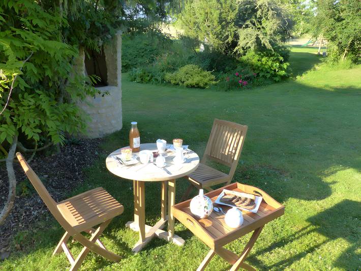 Chambre d’hôte pour 2 personnes, avec Jardin dans le Calvados