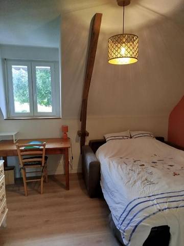 Maison d’hôte pour 2 personnes, avec vue et terrasse à Landévant