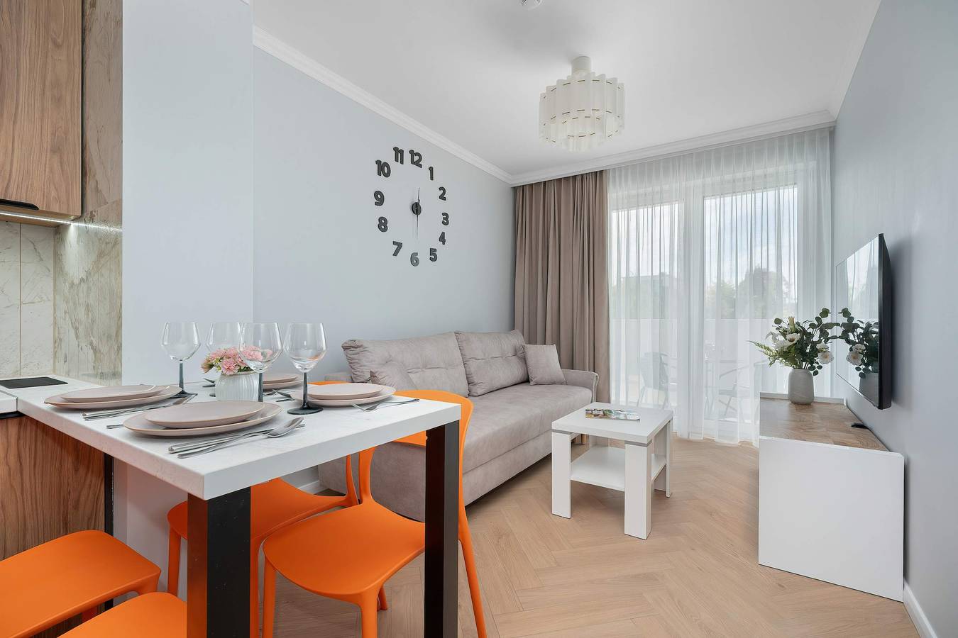Cały apartament, Apartament wakacyjny dla 4 osób z ogród in Toruń, Województwo kujawsko-pomorskie