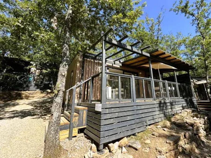 Weekend Glamping Resort - Mobilheim 5 personen - Cottage Next L Evo in San Felice del Benaco, Gardasee-Berge