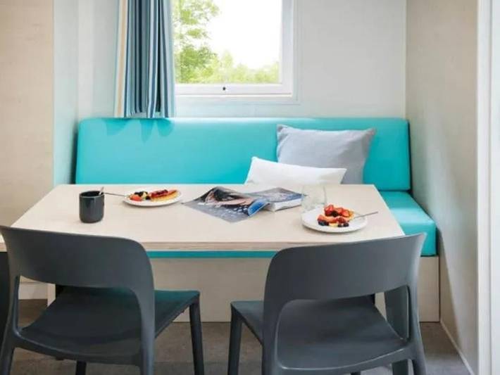 Camping 2 Plages et Océan - Mobilhome 4 personnes - Aqua 2 Chambres 4 Personnes Terrasse semi-couverte - Île aux trésors in Châtelaillon-Plage, Région de La Rochelle