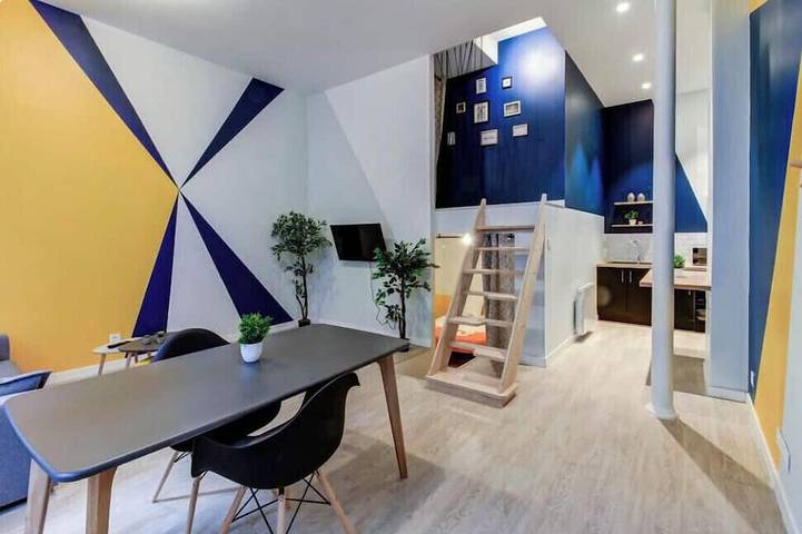 Appartement de vacances pour 6 personnes, avec Jardin