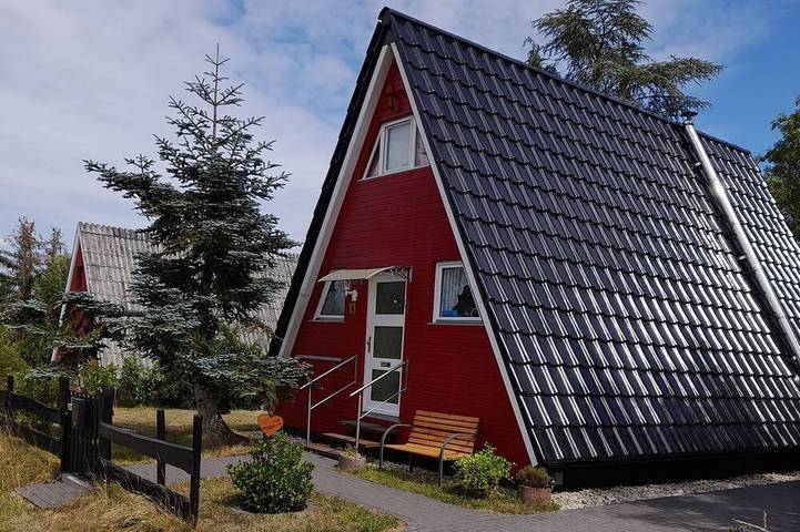 Chalet für 4 Personen, mit Sauna und Garten, mit Haustier