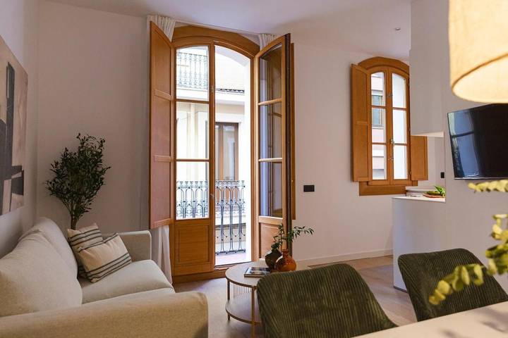 Ferienwohnung für 5 Personen, mit Balkon und Sauna sowie Ausblick - 1