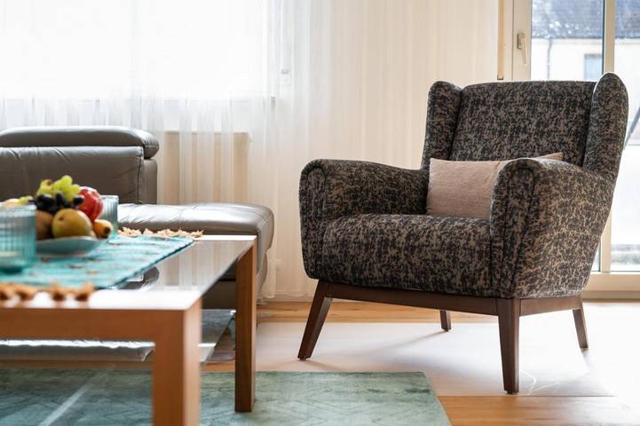 Ferienwohnung für 2 Personen, mit Balkon und Terrasse sowie Garten und Ausblick in Ludwigshafen - 4