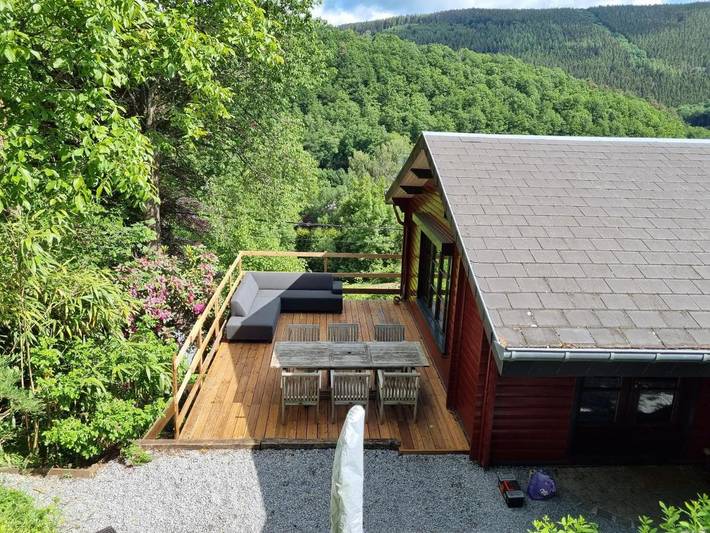 Maison de vacances pour 9 personnes, avec Balcon et Terrasse ainsi que Jardin et Vue à Stavelot