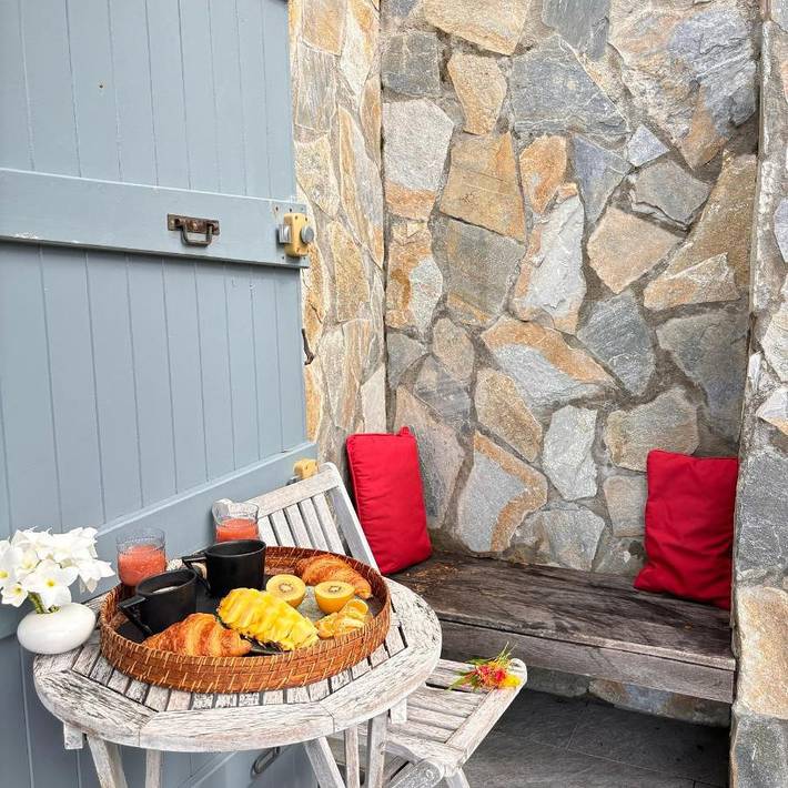 Gîte pour 3 personnes, avec vue ainsi que balcon et piscine dans Baie de Grand Case - 3