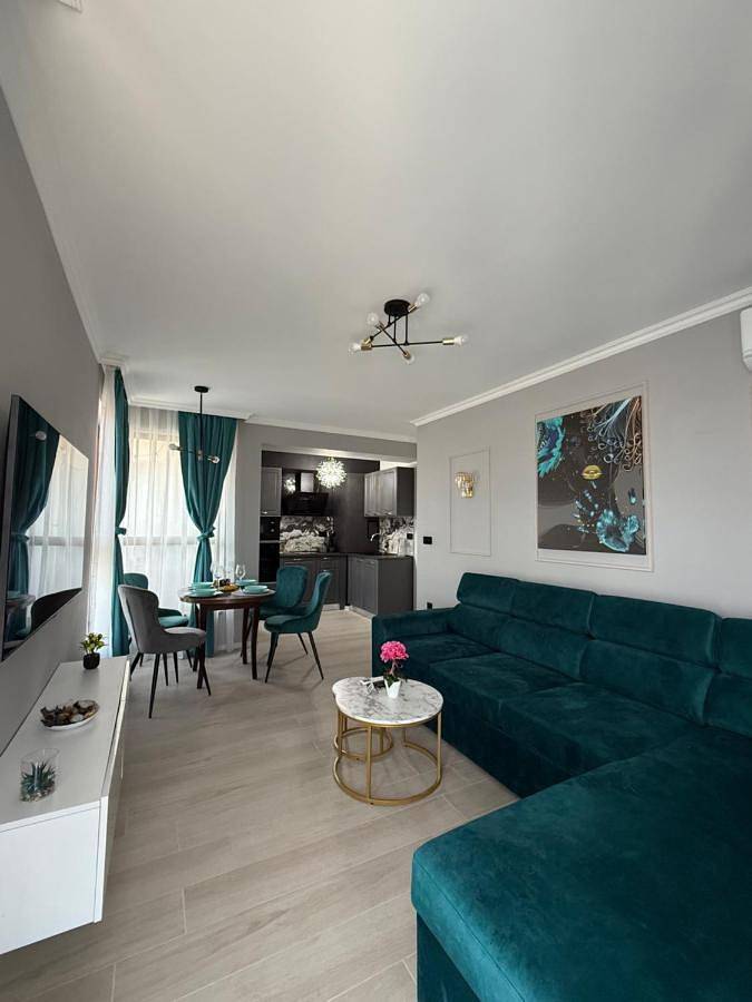 Apartament wakacyjny dla 4 osób, z Balkon i Taras oraz Widok w Burgas