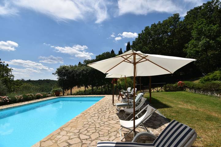 Villa pour 12 personnes, avec jardin et terrasse à Monteriggioni