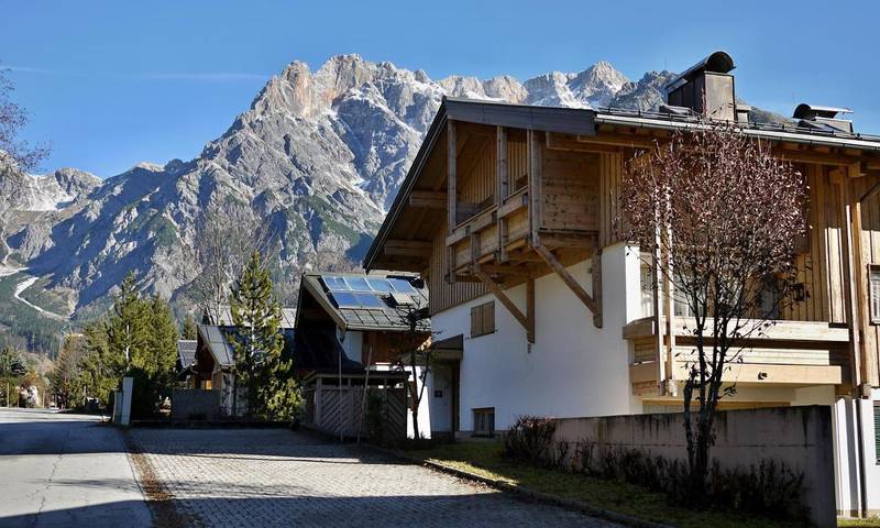 Ferienwohnung für 6 Personen, mit Balkon und Terrasse sowie Ausblick in Hinterthal