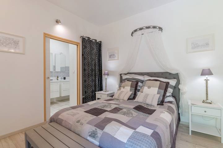 Chambre d’hôte pour 2 personnes, avec jardin et sauna