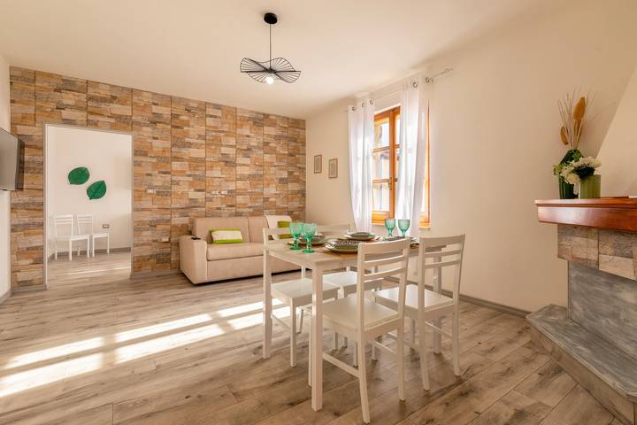 Ferienwohnung 'Casa Belvedere' mit privater Terrasse, Wlan und Klimaanlage in Codrongianos, Sassari Provinz