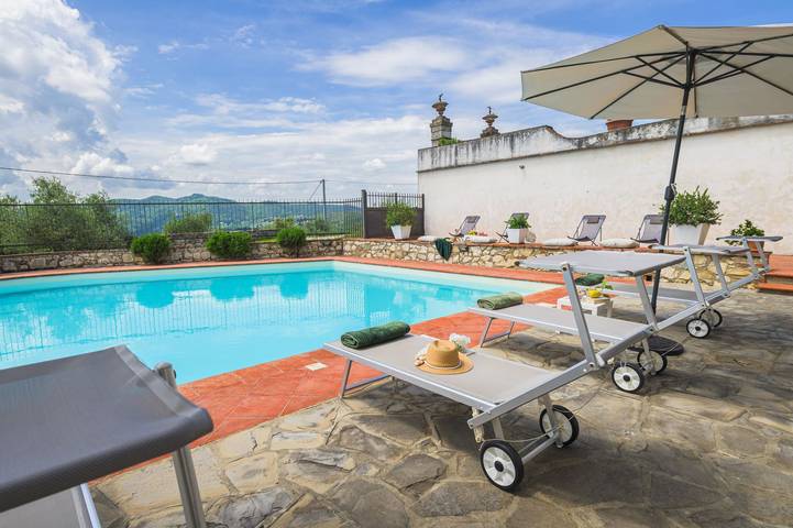 Villa für 16 Personen mit Pool in Rignano sull'Arno, Valdarno