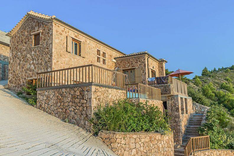 Villa für 6 Personen mit Terrasse in Agios Nikitas, Griechenland