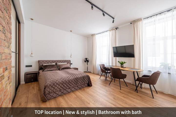 Ferienwohnung für 2 Personen, mit Ausblick in Riga