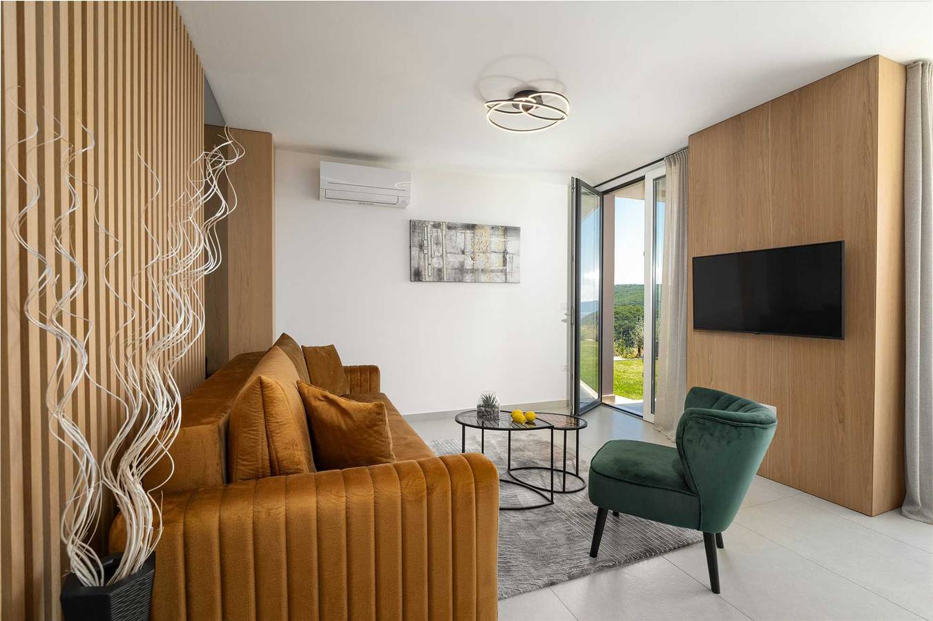 Hel lägenhet, Premium apartment Sunshine with a sea view in Labin City, Labin