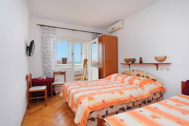 Ferienwohnung für 3 Personen, mit Balkon/Terrasse, mit Haustier in Brist