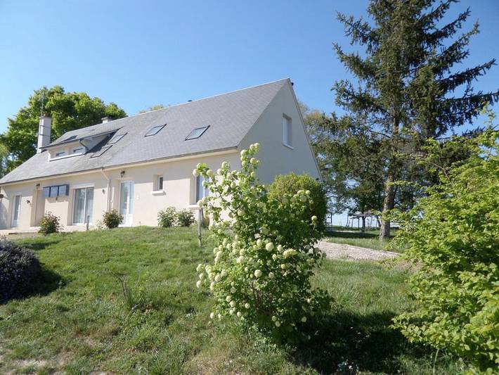 Chambre d’hôte pour 3 personnes, avec Terrasse ainsi que Jardin et Vue