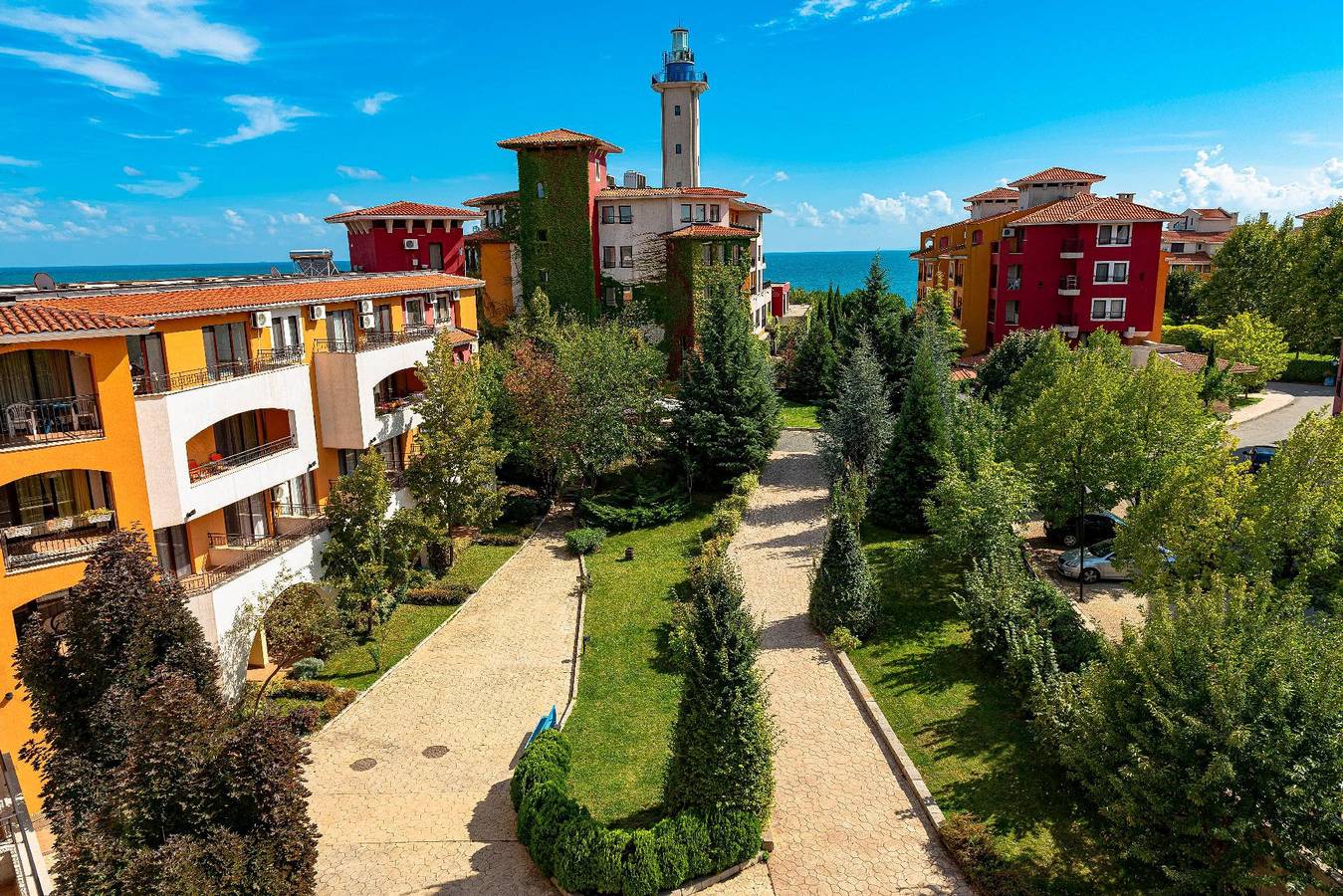 Ganze Ferienwohnung, Wohnung typu studio Menada -Marina Cape 32_97 in Aheloy, Pomorie