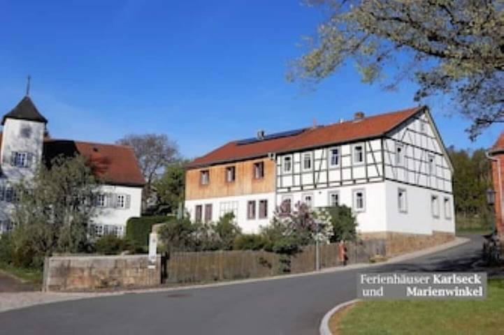 Bauernhof für 6 Personen, mit Terrasse, mit Haustier an der Rhön