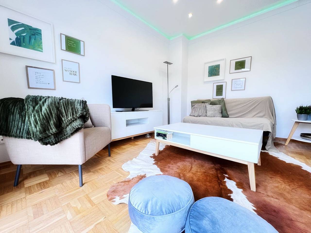 Ferienwohnung Waldblick Schweinfurt - 4-Sterne Ferienwohnung Waldblick in Schweinfurt, Franken