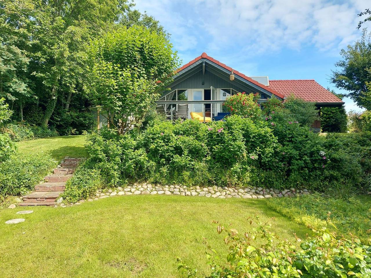 Immi´s Hus - Charmantes Strandhaus, 200 m zum Meer in Glücksburg, Flensburger Förde