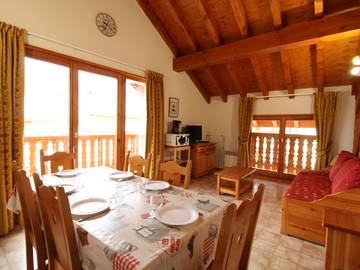 Gîte pour 6 personnes, avec terrasse, animaux acceptés à Aussois