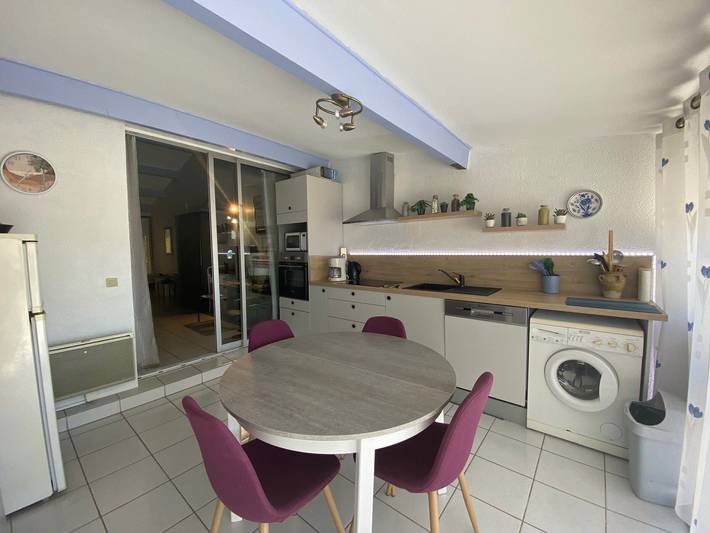 Ganze Wohnung, Charmantes T2 mit Terrasse - Haustiere erlaubt in Balaruc-les-Bains, Mittelmeerküste (Frankreich)