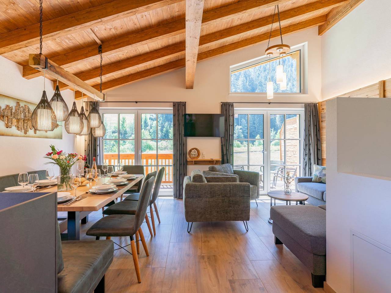 Chalet in der Nähe der großen Skigebiete in Pinzgau