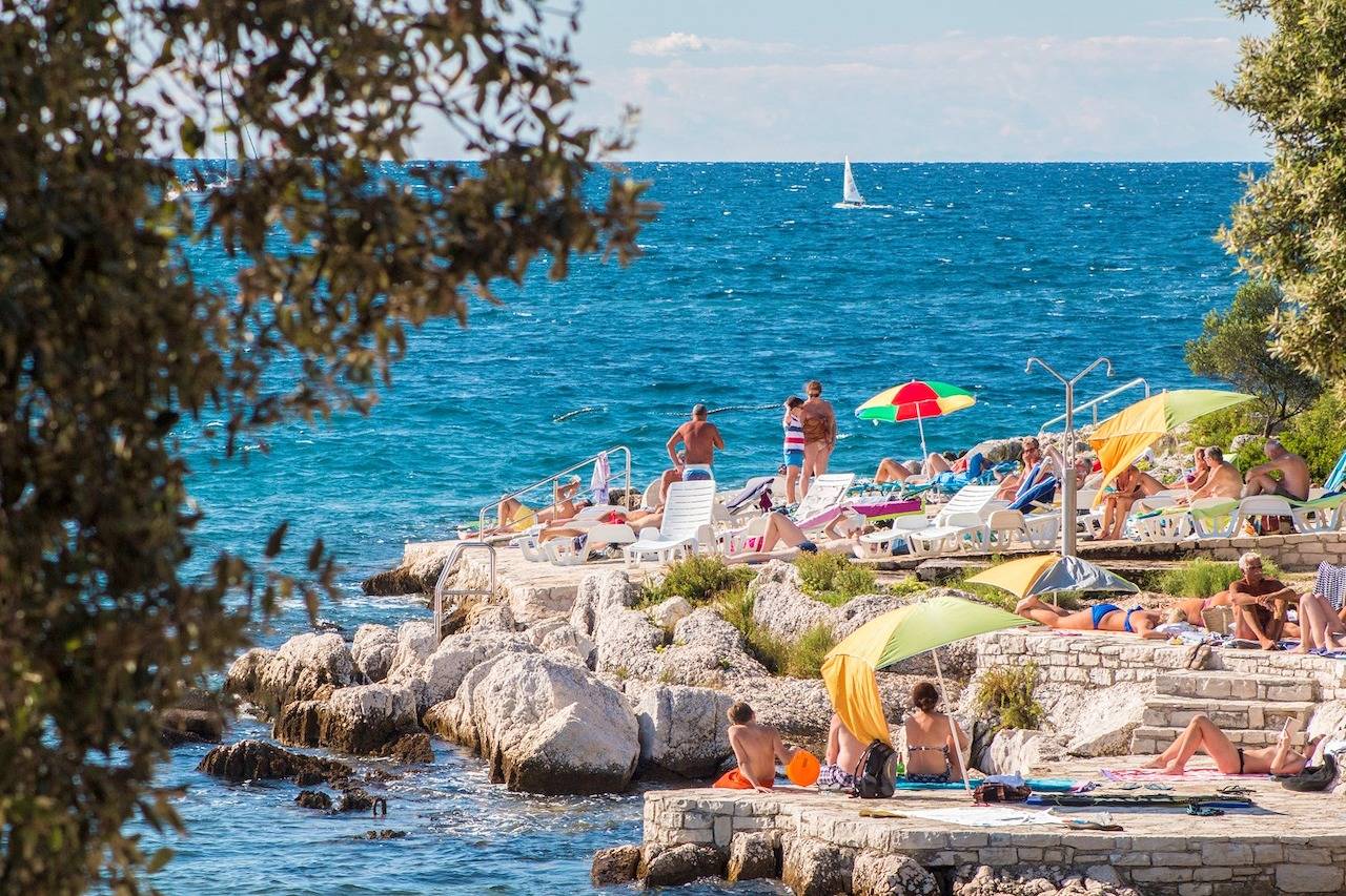 Ganze Wohnung, Apartment Nirvana 2-4 with garden view in Vrsar, Općina Vrsar