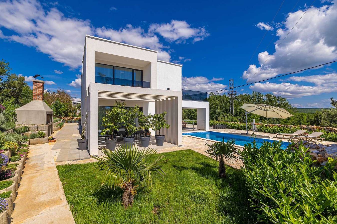 Villa Splendida mit privatem Pool in Linardici, Krk