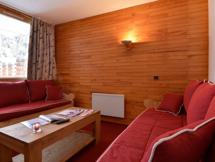 Gîte pour 5 personnes, avec piscine et balcon, animaux acceptés dans Plagne Bellecote - 2