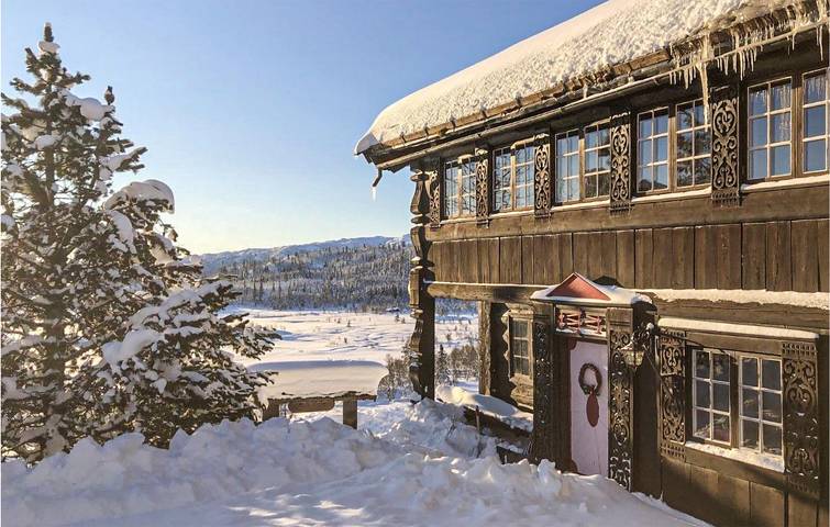 Ferienhaus für 13 Personen mit Sauna in Seljord