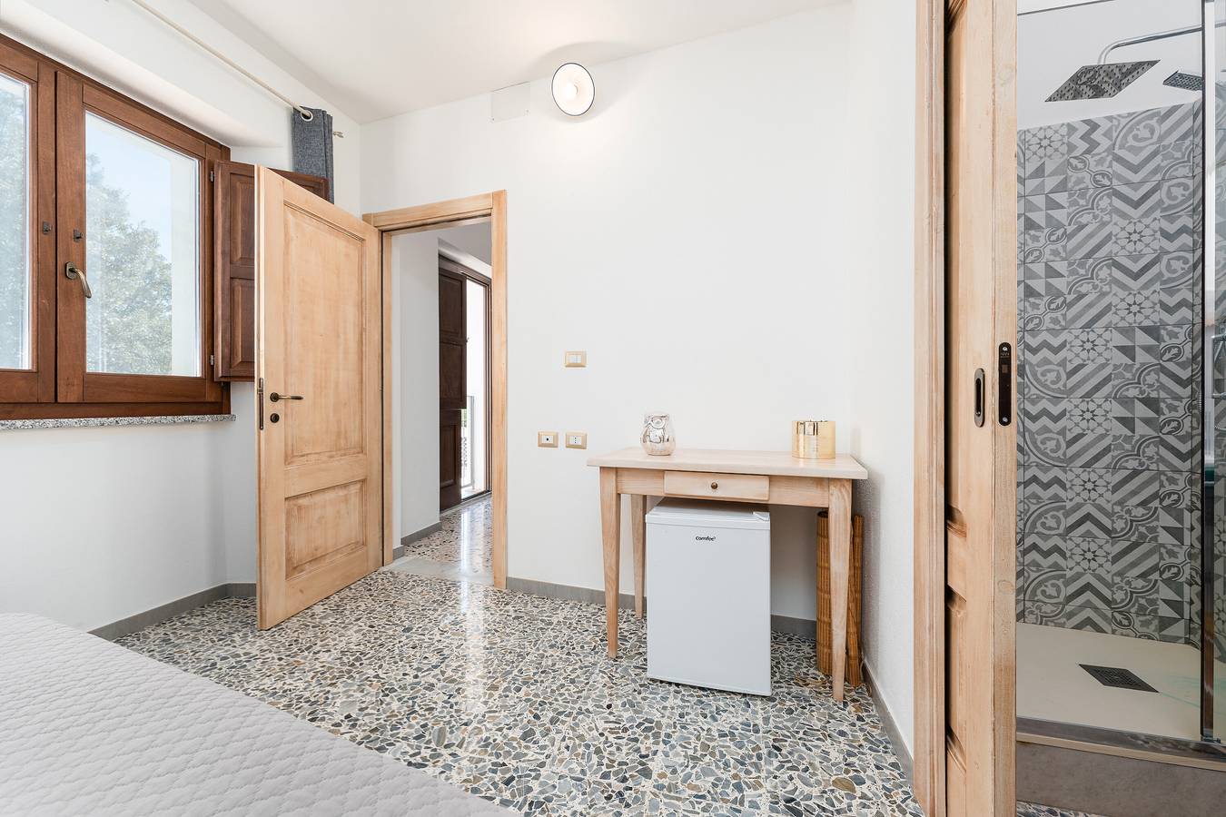 Room 'Camera 1S' with Shared Terrace and Balcony in Lòcula, Gulf of Orosei