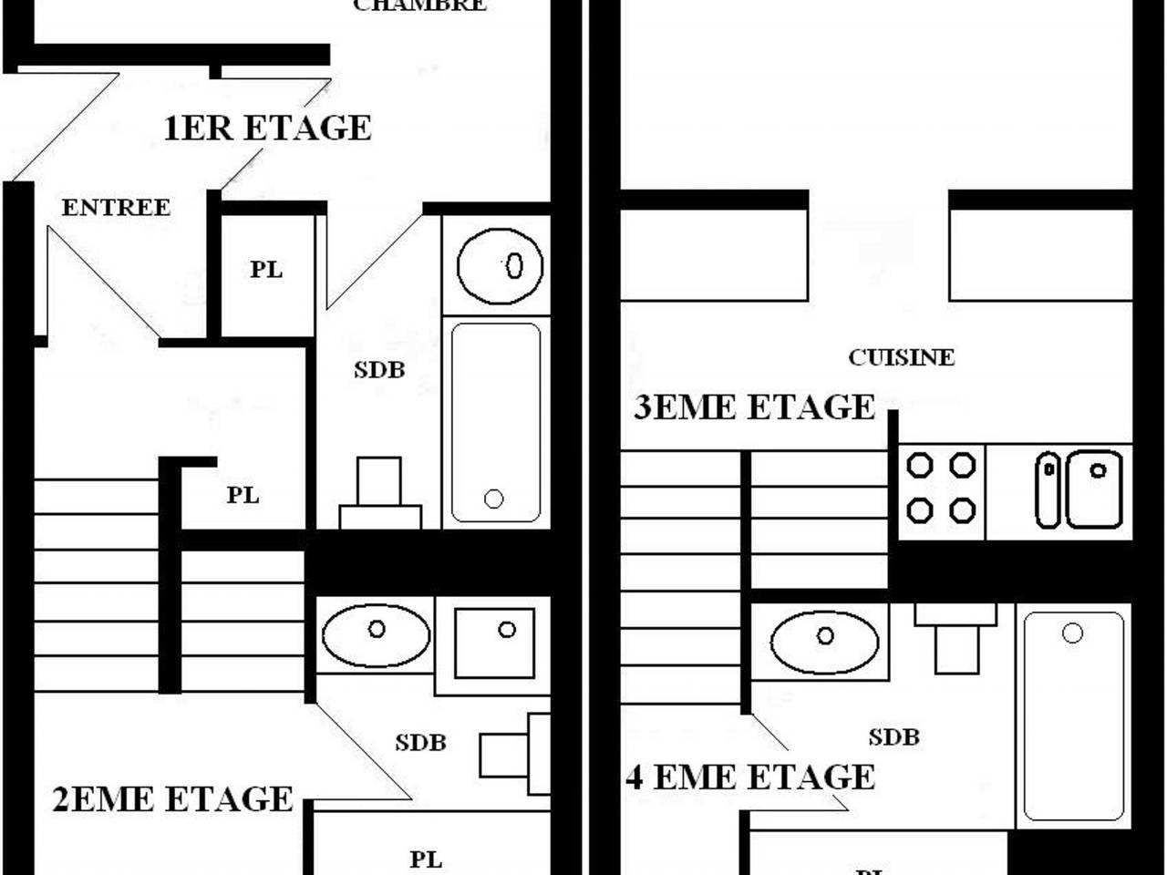 Entire apartment, 3-Bedroom, 3-Bath Apartment in Residence Le Plein Soleil, Ski-in/Ski-out, La Plagne Tarentaise in Plagne Villages, La Plagne-Tarentaise