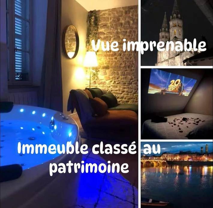 Appartement de vacances pour 2 personnes, avec jacuzzi