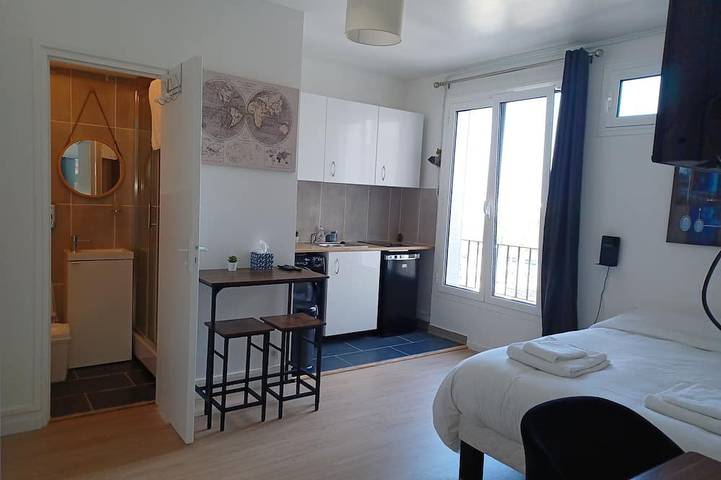 Ganze Wohnung, Cosy studio Parc des expositions in Vanves, Hauts-de-Seine