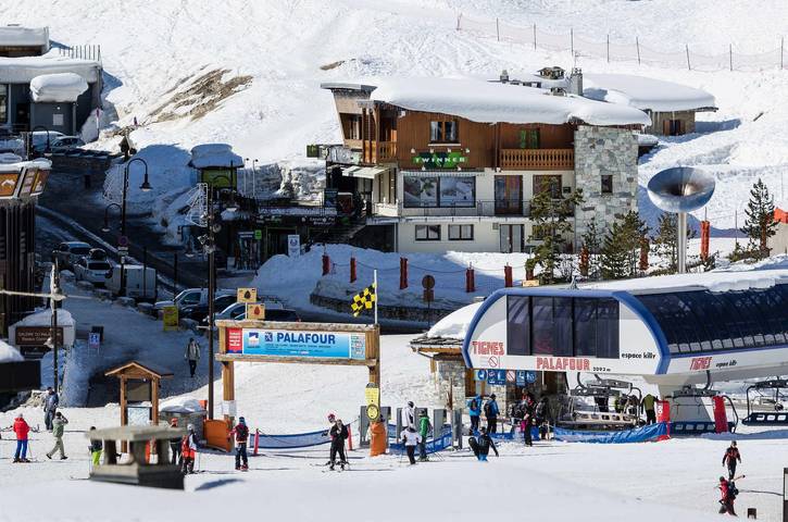 Apartamento para 12 personas, con vistas en Tignes