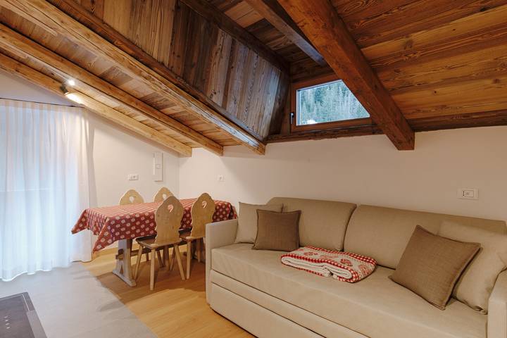 Gîte pour 6 personnes, avec sauna et jardin à Arabba - 4