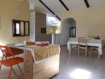 Chambre d’hôte pour 5 personnes, avec vue et terrasse à Teano
