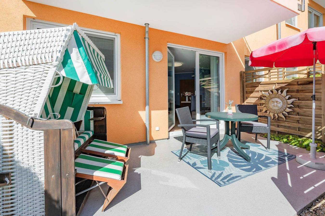 Appartement entier, Modernes Apartment mit Terrasse und Komfort in Ückeritz nahe Ostsee-Strand in Ückeritz, Bernsteinbäder