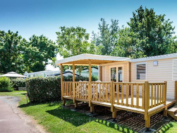 Wohnwagen für 4 Personen, mit Kinderpool in Dolus-d'Oléron - 2