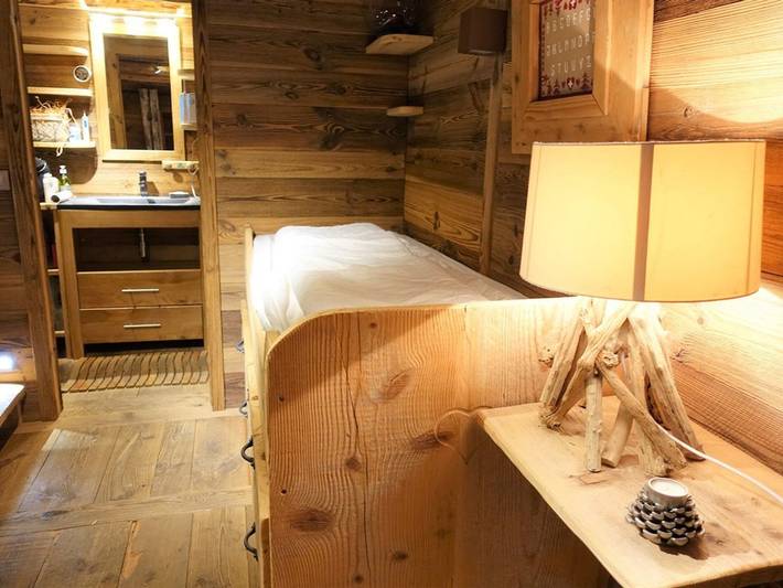 Gemütliches Chalet für 3-4 Personen im Dorfzentrum, in Pistennähe in Arêches, Beaufort (Rhône-Alpes)